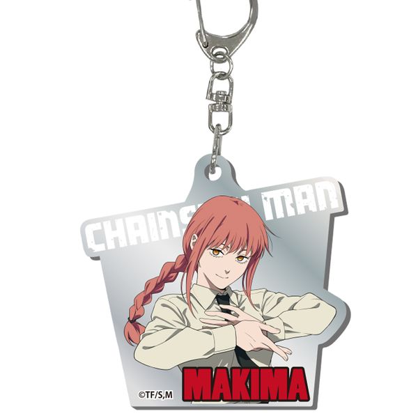 グッズ: チェンソーマン ミラーアクリルキーホルダー マキマ: ヒラ商