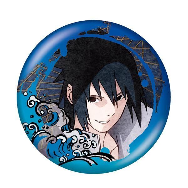 アパレル: NARUTO-ナルト- 疾風伝 おおきなきらきら缶バッジ B.うちは