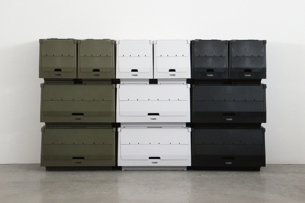 THOR 収納ボックス3点セット THOR コンテナ 収納ボックス Design New