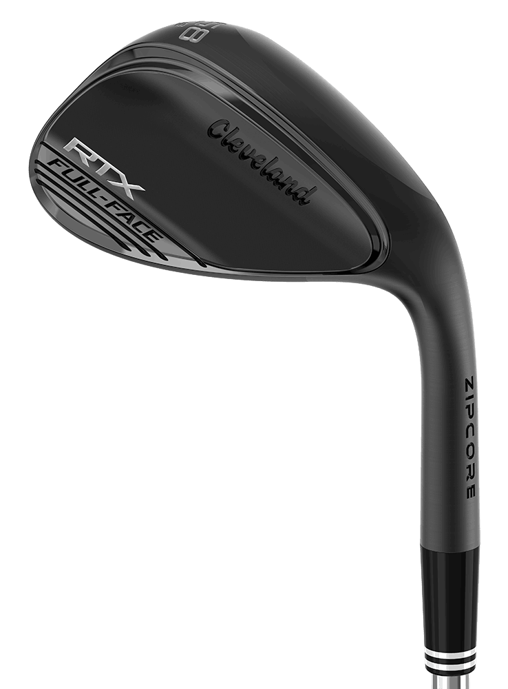 Cleveland RTX Full-Face Black Satin Wedge - GolfOnline
