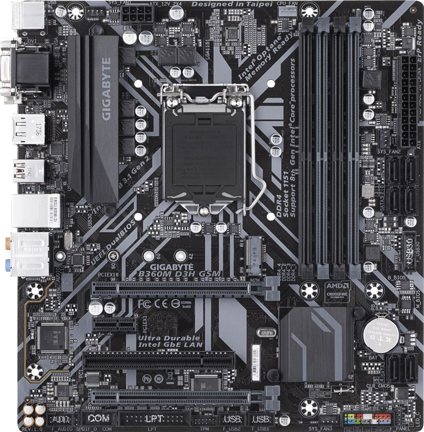 B360M D3H GSM (Rev. 1.0) - GIGABYTE U.S.A.