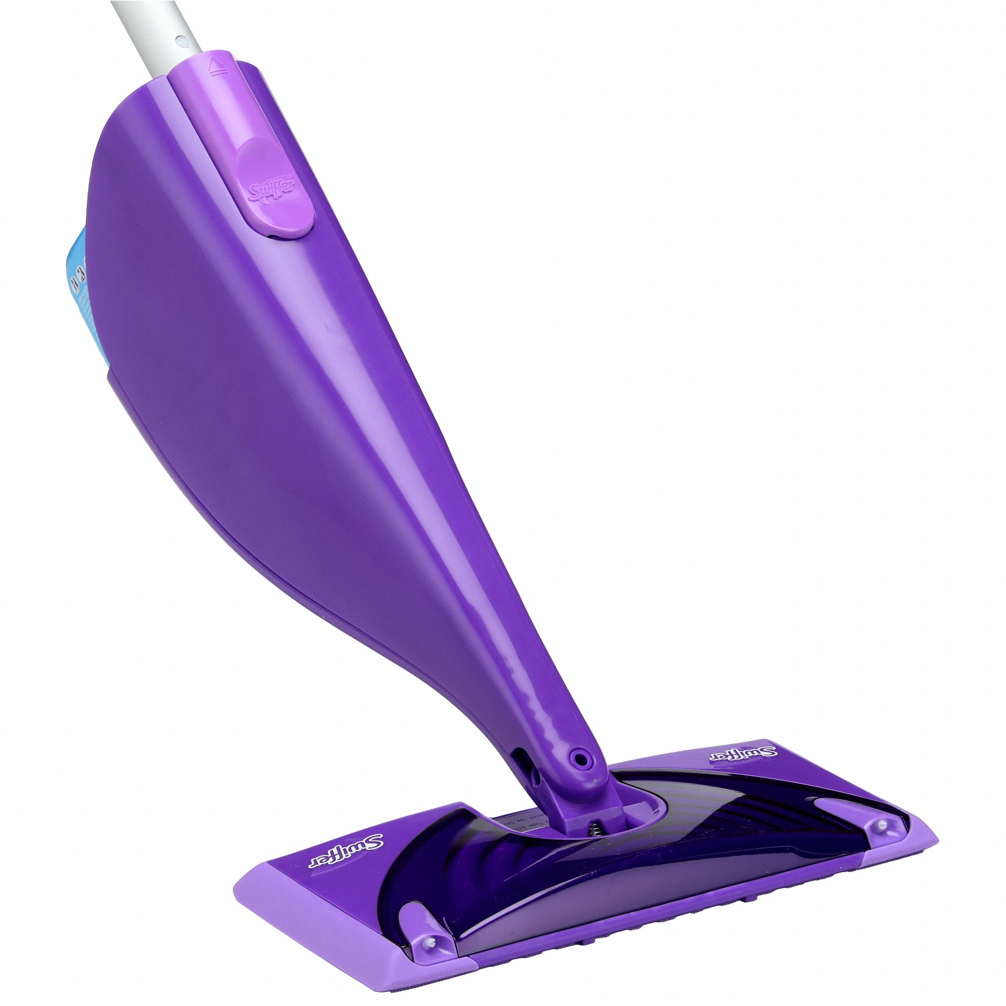 SWIFFER, Hook-and-Loop Connection, 19 in Mop Head Wd, Spray Mop