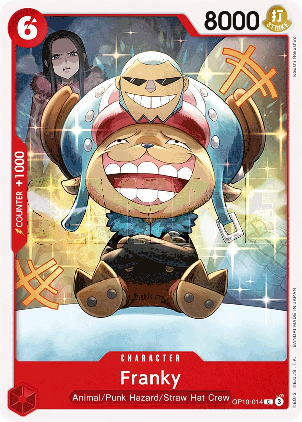 OP09-072 Franky One Piece Card Game Card | One Piece Card Game