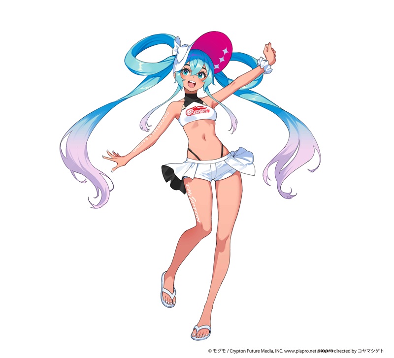 日焼けした夏らしい初音ミクをフリューがフィギュア化！8月上旬より