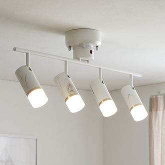 4灯]シーリングライト LED 電球色 昼白色 調光調色 | 【公式】LOWYA