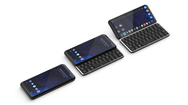フルキーボード搭載5Gスマートフォン『Astro Slide』日本上陸