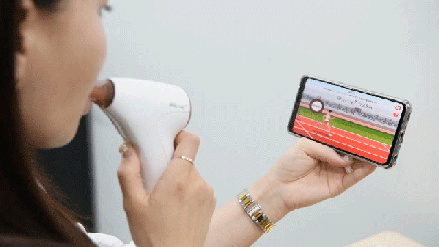 1日15分、本格呼吸訓練デバイス「スマートブリーズエアー」で生きる力