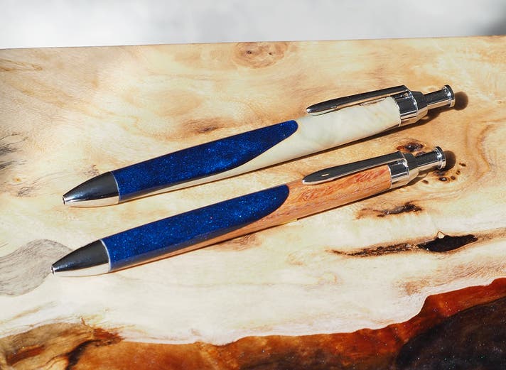 レジン×天然木】二つの美しさが融合した木軸ペン | MURUI PEN