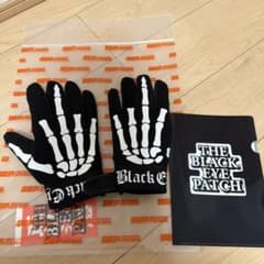ブラックアイパッチ SKELETON'S FINGER GLOVES BLACK - メルカリ