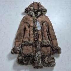 タグ付き未使用】cocon リアルファーコート L - メルカリ