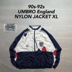 90-92 UMBRO イングランド代表 ナイロンジャケット XL Y2K - メルカリ