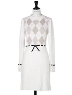 herlipto Moor Argyle Ribbon Knit Dress - メルカリ