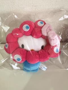 大阪関西万博】万博内限定 ミャクミャク×ハローキティ カラビナ付き