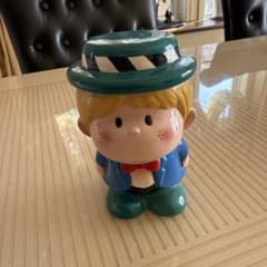 水森亜土陶器製貯金箱 - メルカリ