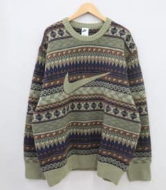 美品 NIKE AS M NL FAIR ISLE CREW SWEATER - メルカリ