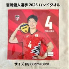 宮浦健人 ハンドタオル バレーボール男子日本代表 - メルカリ