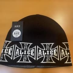 ALICE Hollywoodブラック ビーニー - メルカリ