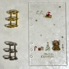 ✨ちり様専用✨A6 アクリルレジンバインダー リング付き×2セット