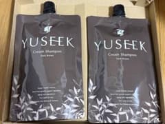 YUSEEK Cream Shampoo ダークブラウン 350g - メルカリ