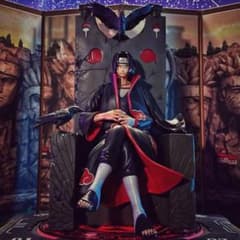 ナルト うちはイタチ ガレージキット 塗装済み完成品 フィギュア 1/6