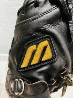超希少 ミズノプロ 硬式用 キャッチャーミット 最高級 ビッグMラベル