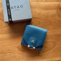 ATAOアタオ ロトロ 二つ折り財布 ティールグリーン - メルカリ