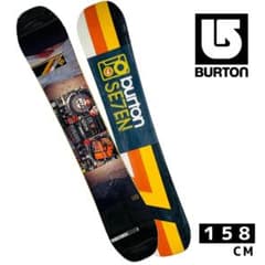 ❄️バートン スノーボード板 BURTON セブン 158cm 送料込 - メルカリ