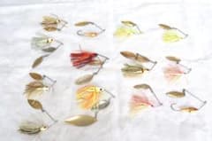 中古 エバーグリーン スピナーベイト デルタフォース等セット #17-1