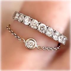 Dior ディオール mimioui ミミウィ K18WG ダイヤモンド リング - メルカリ