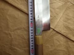 源泉正作☆鱧切り包丁尺1寸/ ☆本水牛柄☆堺打刃物☆記名有り 162