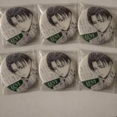 進撃の巨人 リヴァイ wit 缶バッジセット 浅野恭司 原画展 6個 - メルカリ