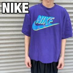大橋太一 様専用90s☆USA製☆NIKE☆ロゴTシャツ☆銀タグ☆ACG☆アクア