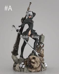 ニーア オートマタ 2B 1/6 フィギュア ガレージキット 未塗装未組立 2