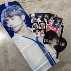 BTS テテ テヒョン V スローガン トレカ うちわ マスター グッズ