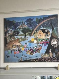 ケロヨンのユートピア」藤城清治 版画^_^ - メルカリ