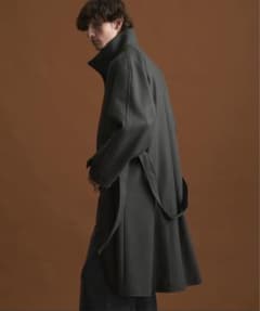 Super140s マルチウェイ メルトンオーバーサイズスタンドコート - メルカリ