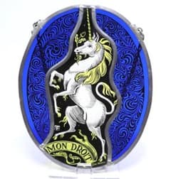 レア型 ユニコーン ヴィンテージ ステンドグラス スコットランド