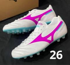 ミズノ モレリア AG 26 限定カラー カンガルー ホワイト ピンク - メルカリ