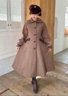 大きいサイズ レディース 青木美沙子 コート 4L しまむら | Shop at