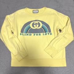 GUCCI グッチ 18AW BLIND FOR LOVE スウェットトレーナー - メルカリ