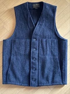 フィルソン ストライプ マッキーノウールベスト Sサイズ - メルカリ