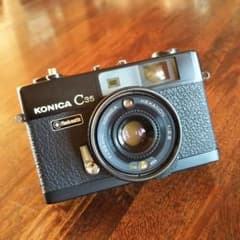 Konica C35 flash matic コニカ c35 フラッシュマチック - メルカリ