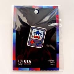 アメリカ館 USAパビリオン ピンバッジ - メルカリ