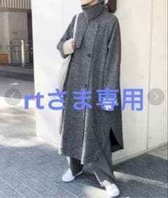 spick&span Wスライバーヘリンボーンボリュームコート - メルカリ