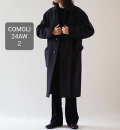 24AW COMOLI コモリ ウールカシミヤ ミリタリーコート サイズ2 - メルカリ