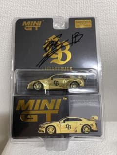 リバティーウォーク原宿オープン記念 MINIGT R35 GT-R サイン入 - メルカリ