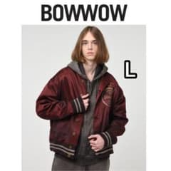 L新品BOWWOW BASEBALL CHAMPION SATIN JACKET - メルカリ
