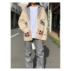 k*u様 UNUSED cowichan sweater カウチンセーター アン - メルカリ