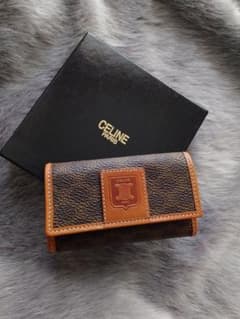 極美品】【CELINE】6連キーケース マカダム柄 PVC ヴィンテージ - メルカリ