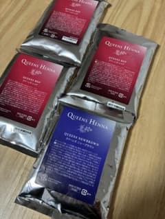 Queens Henna 4パックセット＋ケープ - メルカリ